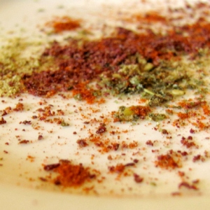 Spices on a Plate